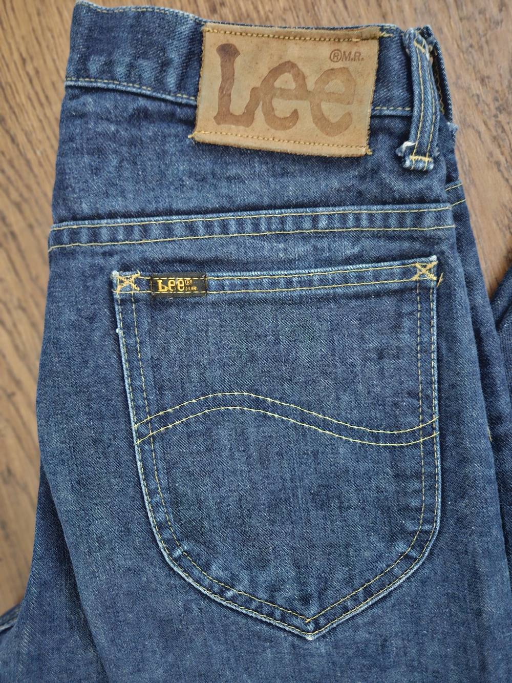 Vintage Lee Women's Straight Leg, High Rise Jeans, Size 4, 30 1/2"